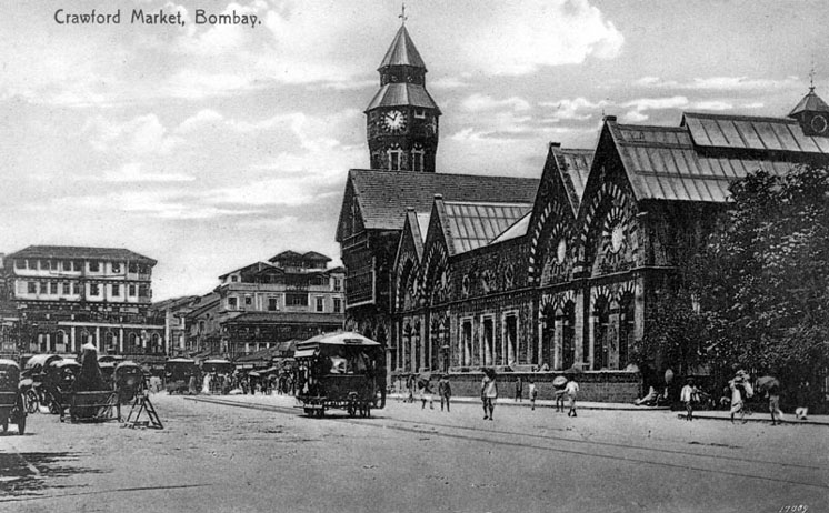 Bombay Crawford Market circa 1900